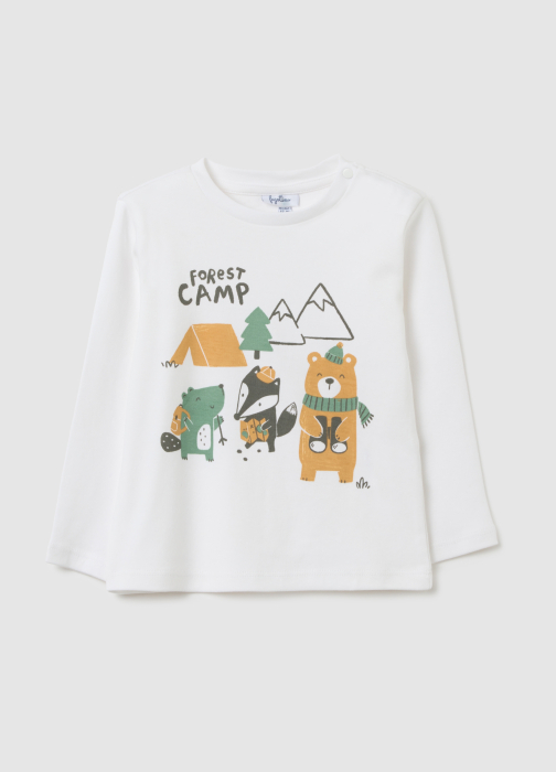OVS Kids Bluza Alba Baieti 9-36 Luni [1]