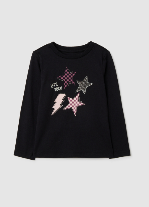 OVS Kids Bluza Black Beauty  Fete 3-10 Ani [1]