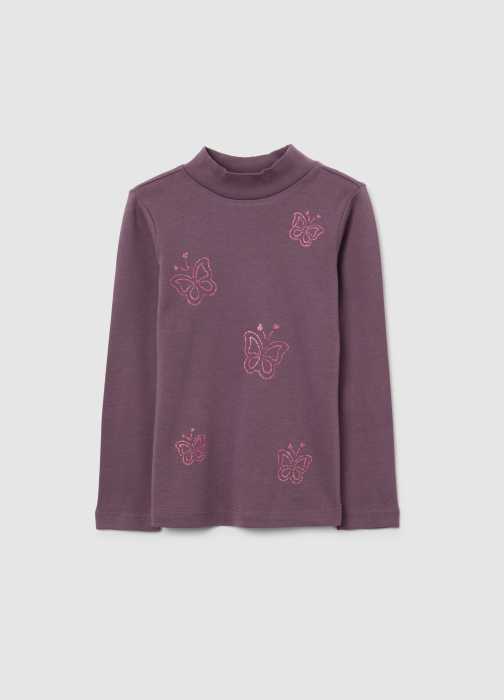 OVS Kids Bluza Black Plum Fete 3-10 Ani [1]