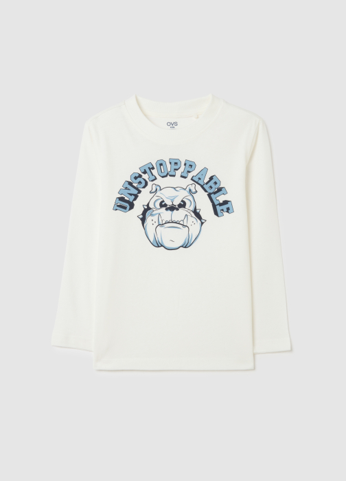 OVS Kids Bluza Blanc De Blanc Baieti 3-10 Ani [1]