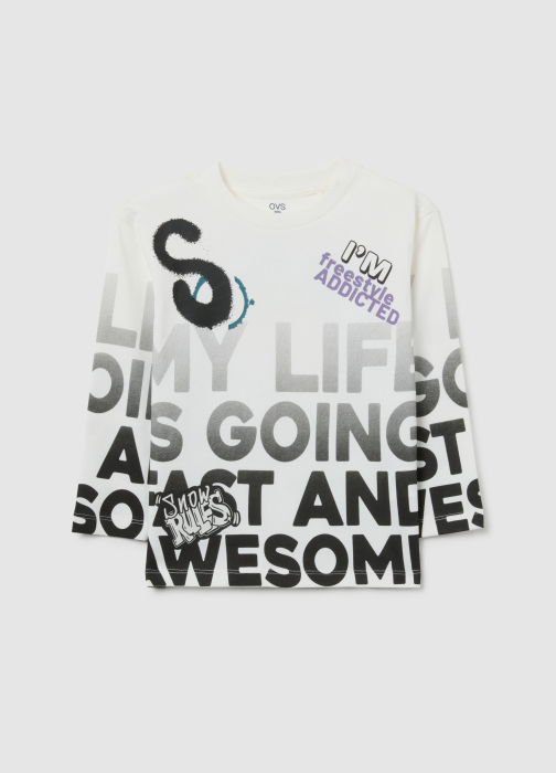 OVS Kids Bluza Blanc De Blanc Baieti 3-10 Ani [1]