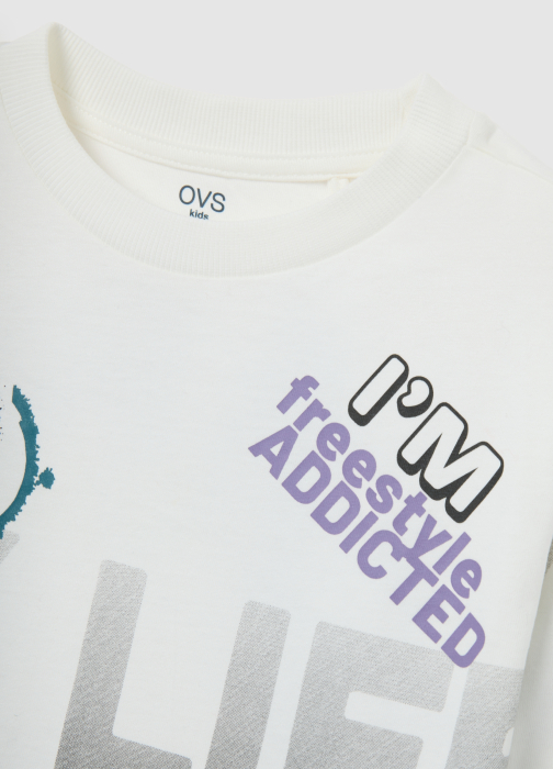 OVS Kids Bluza Blanc De Blanc Baieti 3-10 Ani [4]