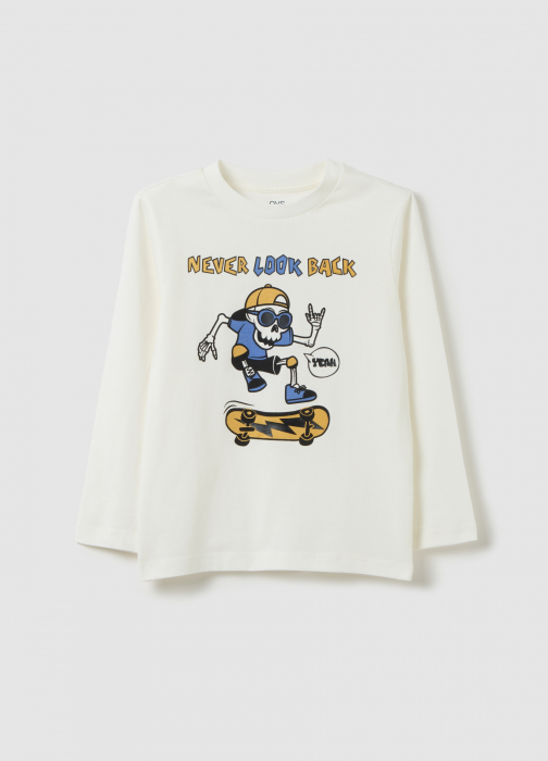OVS Kids Bluza Blanc De Blanc Baieti 3-10 Ani [1]