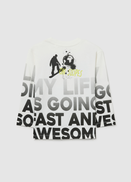 OVS Kids Bluza Blanc De Blanc Baieti 3-10 Ani [2]