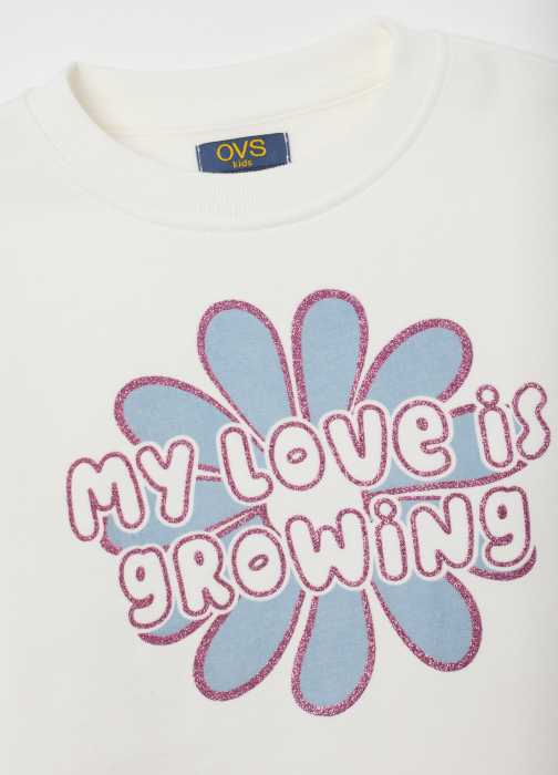 OVS Kids Bluza Blanc De Blanc Fete 3-10 Ani [3]