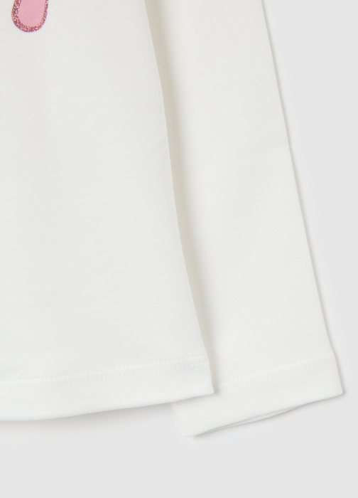 OVS Kids Bluza Blanc De Blanc Fete 3-10 Ani [3]