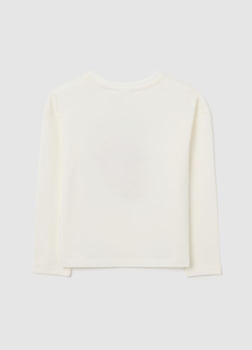 OVS Kids Bluza Blanc De Blanc Fete 3-10 Ani [2]
