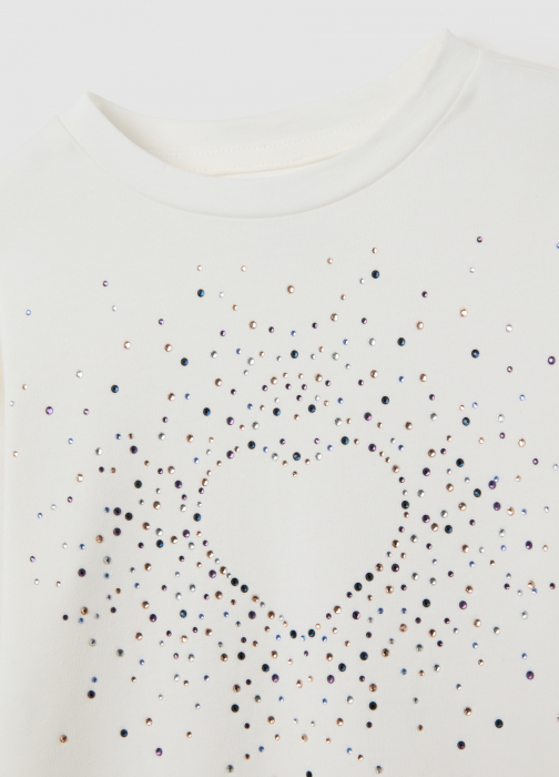 OVS Kids Bluza Blanc De Blanc Fete 3-10 Ani [3]