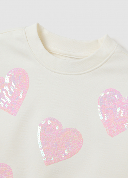 OVS Kids Bluza Blanc De Blanc Fete 3-10 Ani [3]