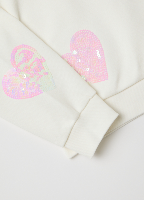 OVS Kids Bluza Blanc De Blanc Fete 3-10 Ani [4]