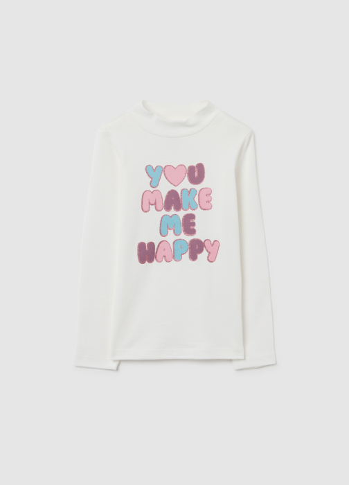 OVS Kids Bluza Blanc De Blanc Fete 3-10 Ani [1]