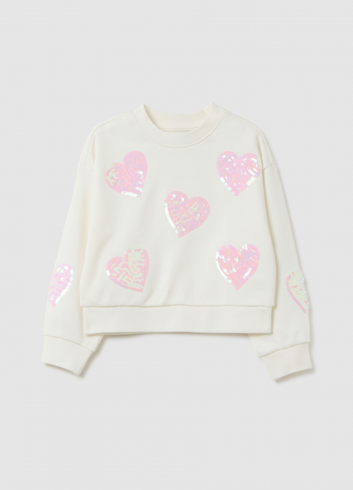 OVS Kids Bluza Blanc De Blanc Fete 3-10 Ani [1]