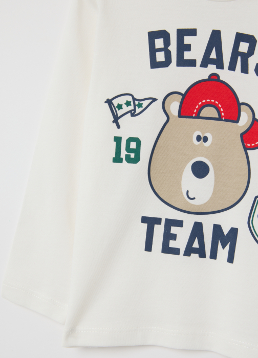 OVS Kids Свитшот Для Мальчиков Bright White 9-36 Месяцев [3]