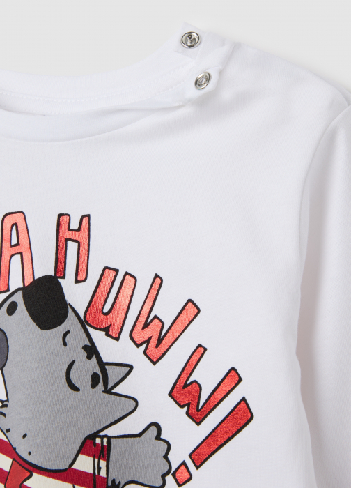 OVS Kids Свитшот Для Мальчиков Bright White 9-36 Месяцев [3]