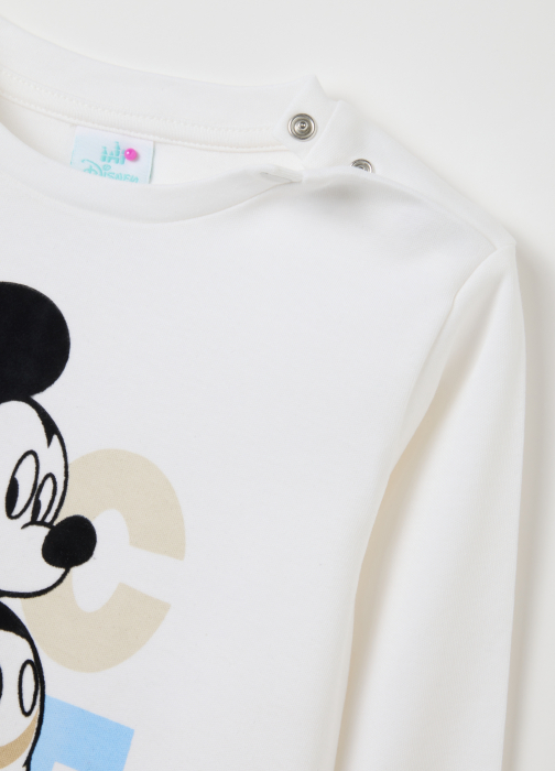 OVS Kids Bluza Bright White Baieti 9-36 Luni [3]