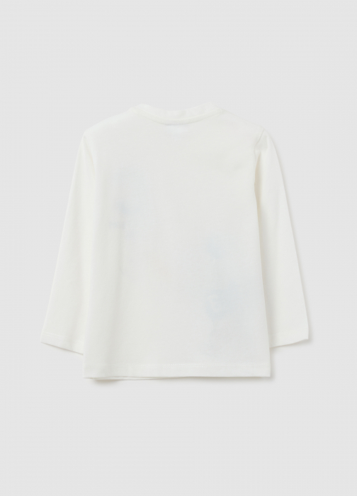 OVS Kids Bluza Bright White Baieti 9-36 Luni [2]