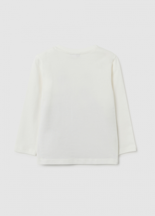 OVS Kids Bluza Bright White Baieti 9-36 Luni [2]