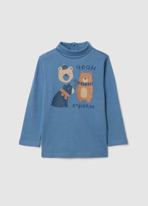 OVS Kids Bluza Coronet Blue Baieti 9-36 Luni [1]