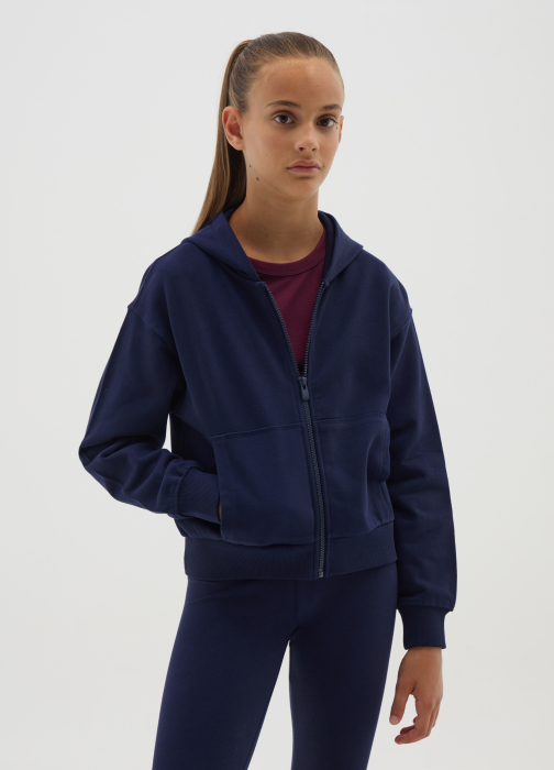 OVS Kids Bluza Cu Fermuar Maritime Blue Fete 10-15 Ani [1]