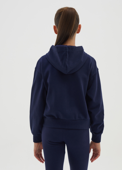 OVS Kids Bluza Cu Fermuar Maritime Blue Fete 10-15 Ani [2]