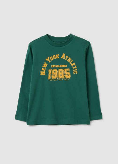 OVS Kids Bluza Hunter Green Baieti 3-10 Ani [1]