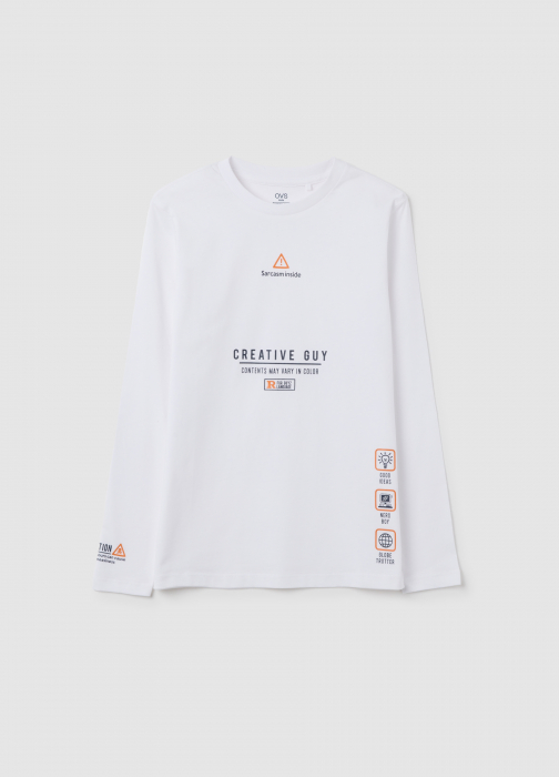 OVS Kids Свитшот Для Мальчиков Lucent White 10-15 Лет [1]