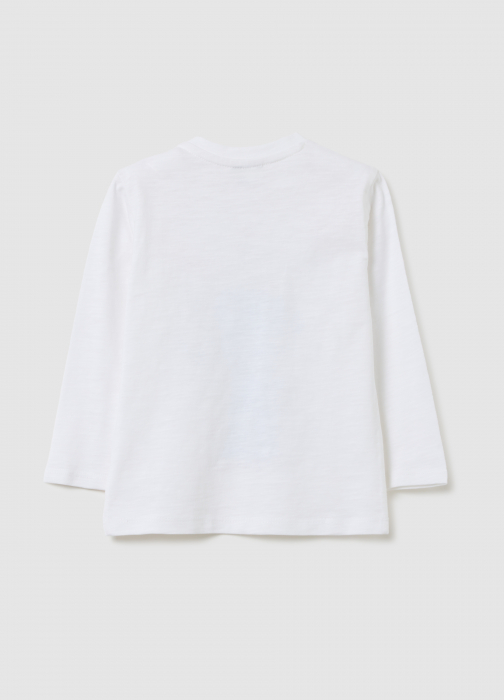 OVS Kids Bluza Lucent White Baieti 9-36 Luni [2]