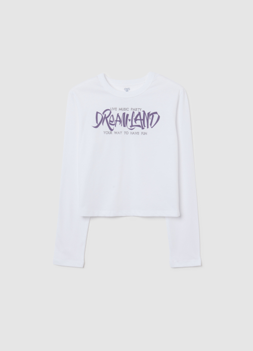 OVS Kids Свитшот Для Девочек Lucent White 10-15 Лет [1]