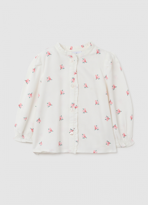 OVS Kids Bluza Maneca Lunga White Alyssum Fete 9-36 Luni [1]