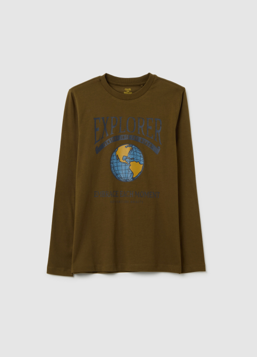 OVS Kids Bluza Military Olive Baieti 10-15 Ani [1]