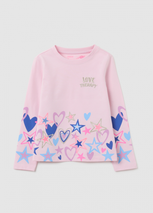 OVS Kids Свитшот Для Девочек Pink Tulle 3-10 Лет [1]