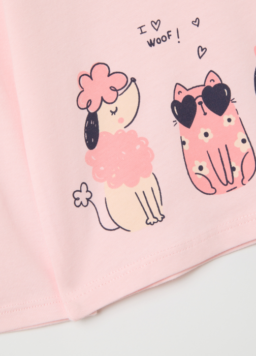 OVS Kids Bluza Pinkesque Fete 9-36 Luni [3]