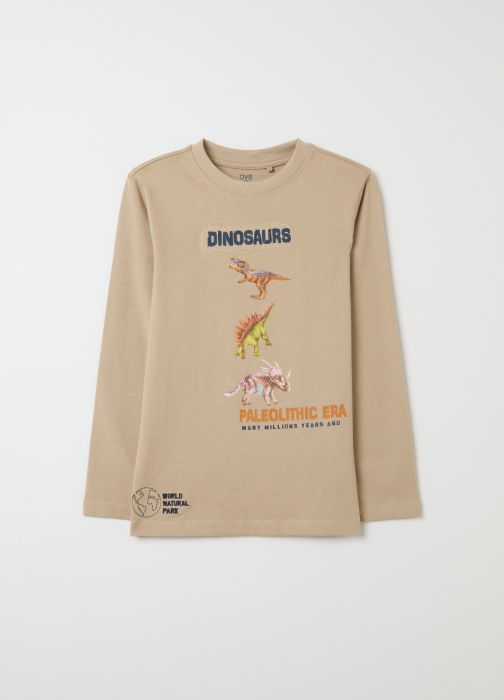 OVS Kids Bluza Plaza Taupe Baieti 3-10 Ani [1]