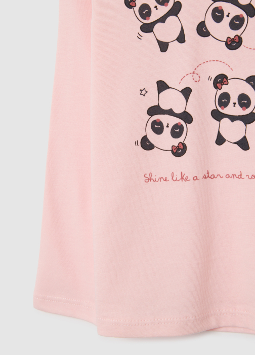 OVS Kids Bluza Roz Fete 9-36 Luni [3]