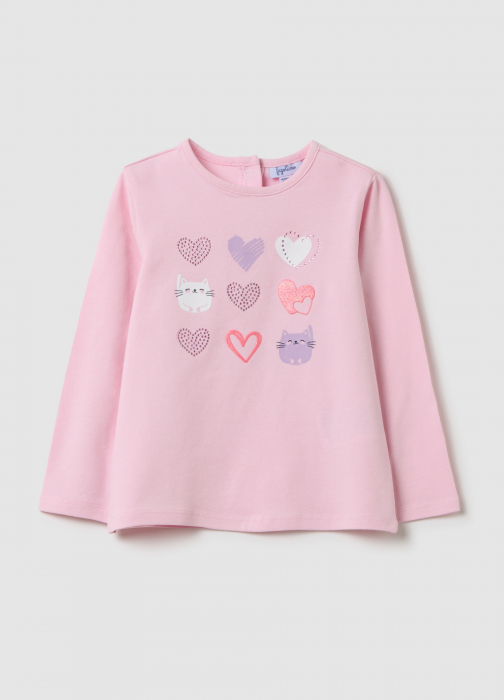 OVS Kids Свитшот Для Девочек Розовый 9-36 Месяцев [1]