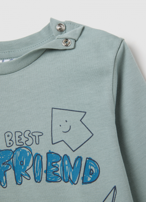 OVS Kids Свитшот Для Мальчиков Silver Blue 9-36 Месяцев [3]