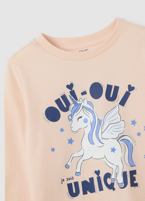 OVS Kids Bluza Vanilla Cream Fete 3-10 Ani [3]