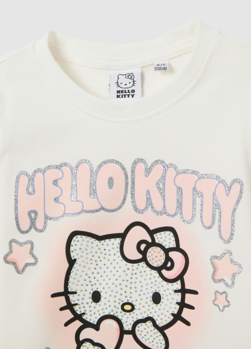 OVS Kids Bluza White Alyssum Fete 3-10 Ani [3]