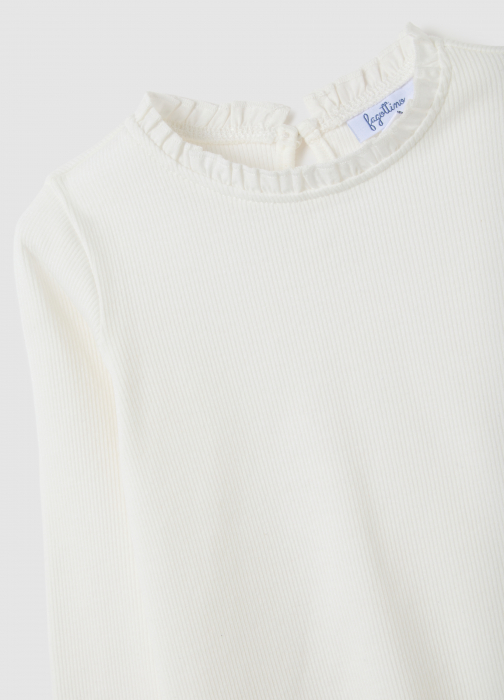 OVS Kids Bluza White Alyssum Fete 9-36 Luni [3]