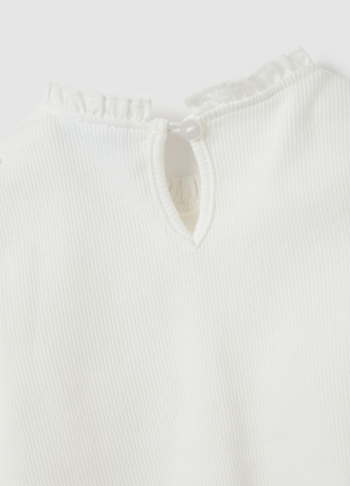 OVS Kids Bluza White Alyssum Fete 9-36 Luni [4]