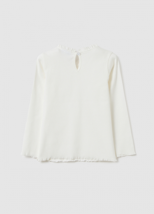 OVS Kids Bluza White Alyssum Fete 9-36 Luni [2]