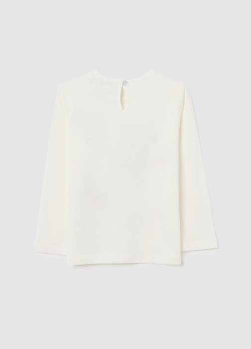 OVS Kids Bluza White Alyssum Fete 9-36 Luni [2]