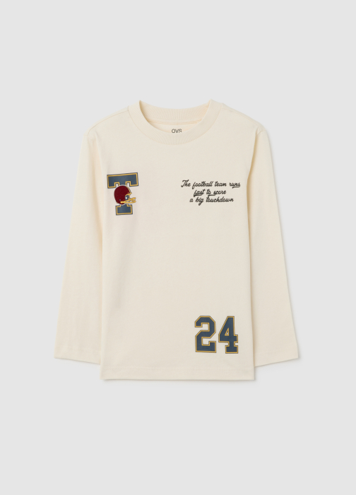 OVS Kids Свитшот Для Мальчиков White Smoke 3-10 Лет [1]