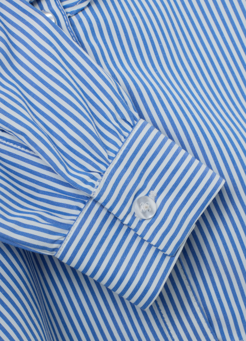 OVS Kids Bluza White-Striped Azure Fete 3-10 Ani [4]