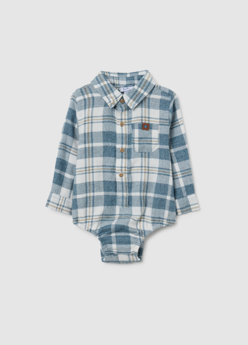 OVS Kids Body Alb Baieti 0-9 Luni [1]