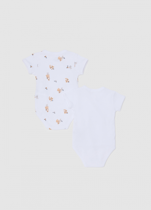 OVS Kids Body Maneca Scurta Alb Fete 0-9 Luni [2]
