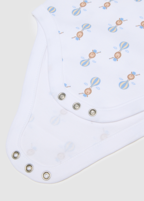 OVS Kids Body Maneca Scurta Bright White Baieti 0-9 Luni [4]