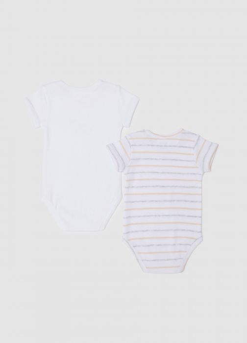 OVS Kids Body Maneca Scurta Bright White Baieti 0-9 Luni [2]