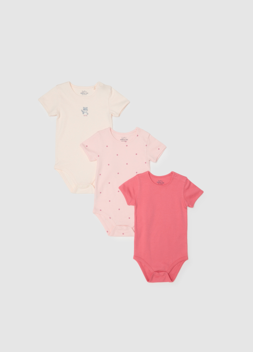 OVS Kids Боди С Коротким Рукавом Для Девочек Desert Rose 0-9 Месяцев [1]