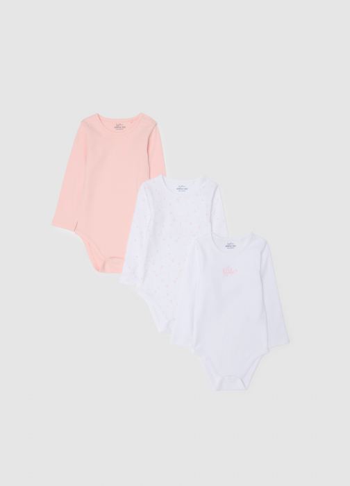 OVS Kids Body Maneca Scurta Rose Quartz Fete 0-9 Luni [1]